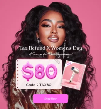 UNice Tax Refund Sale 2025 - Women's Day Hair Discount