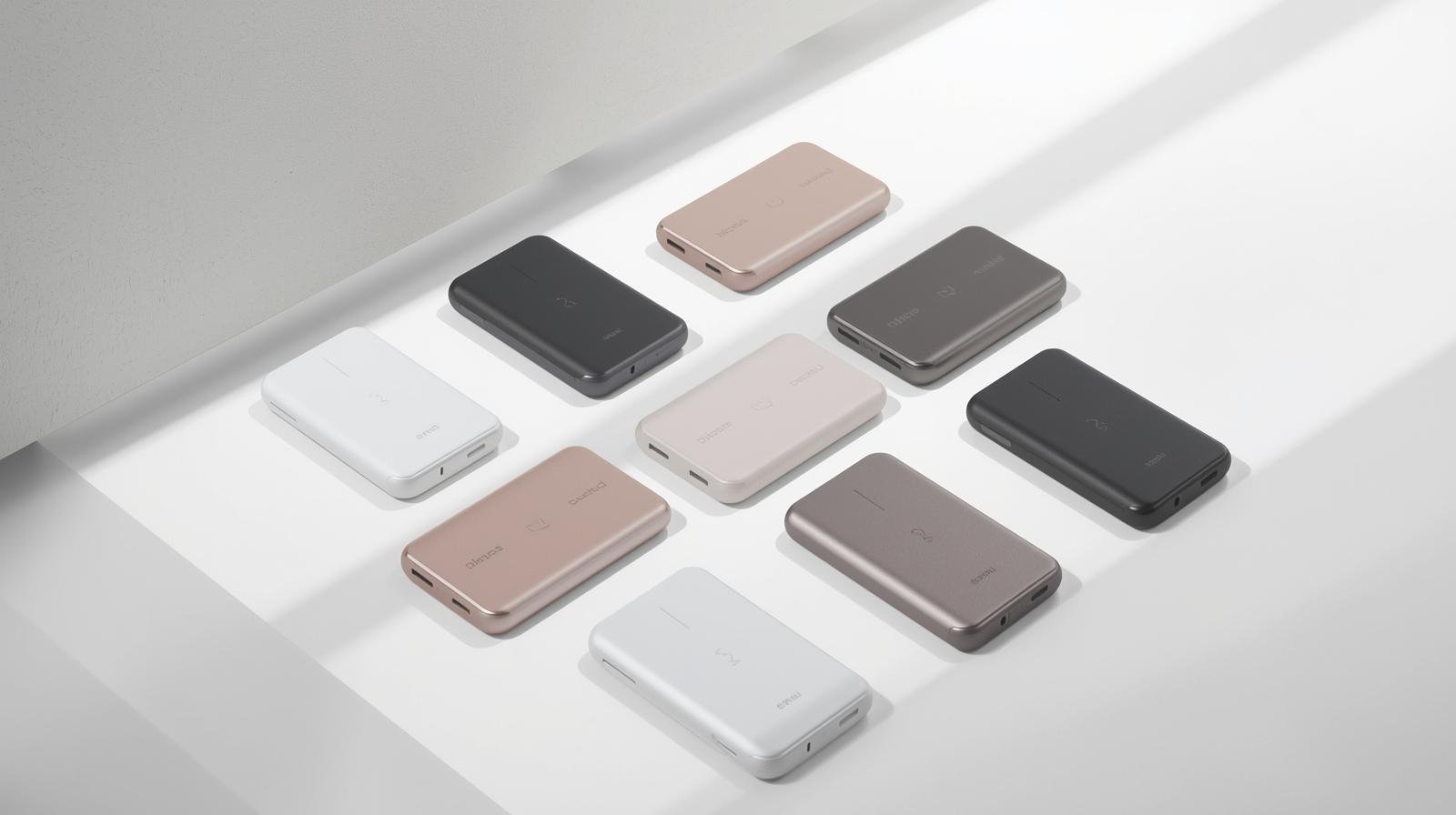 this featured image show 10 different power banks