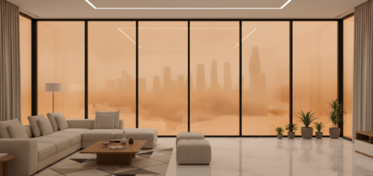 How to Stop Desert Dust from Entering Your Saudi Apartment (A Complete Guide)