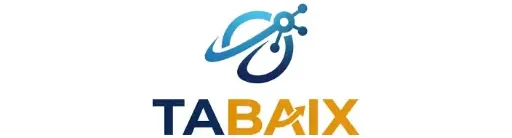 this image showing the logo of tabaix.com