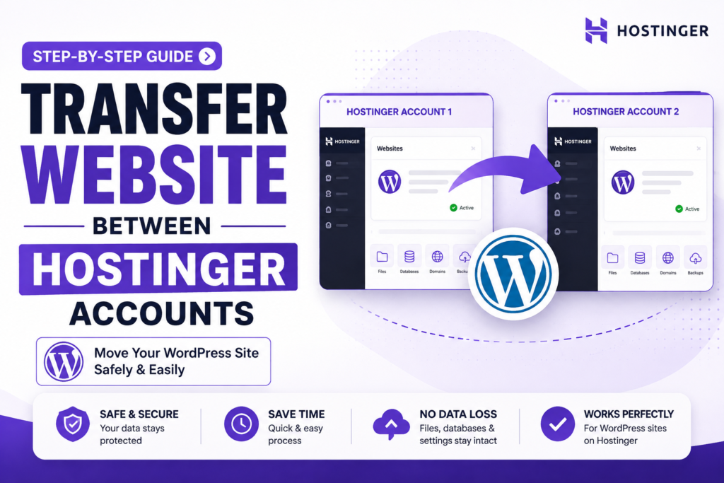 Hostinger charges full renewal price to existing customers but offers massive discounts to new accounts. I moved tabaix.com across accounts manually — domain first, then files and database — and saved PKR 75,835 over 4 years. Full step-by-step guide with the mistakes included.