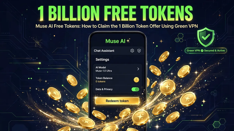 How to Get 1 Billion Free Muse AI Tokens (2026 Guide)