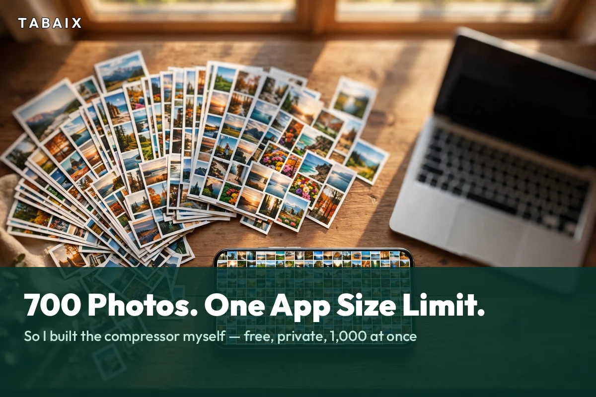 How I Built ImageTight: The Free Image Compressor That Handles 1,000 Images at Once