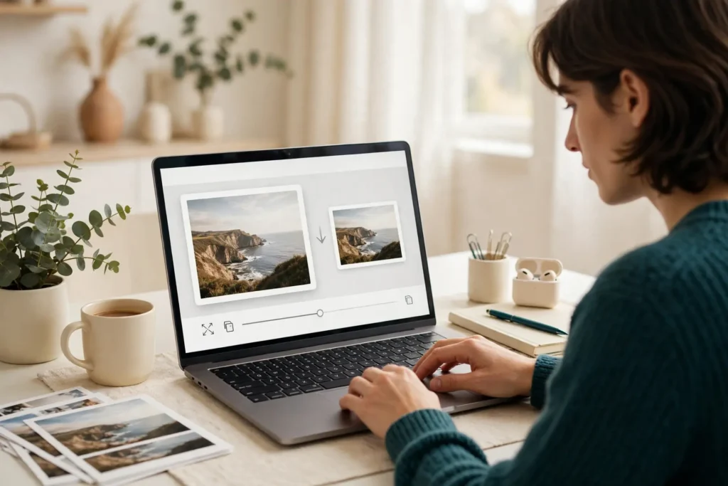 ImageTight free browser image compressor by Tabaix